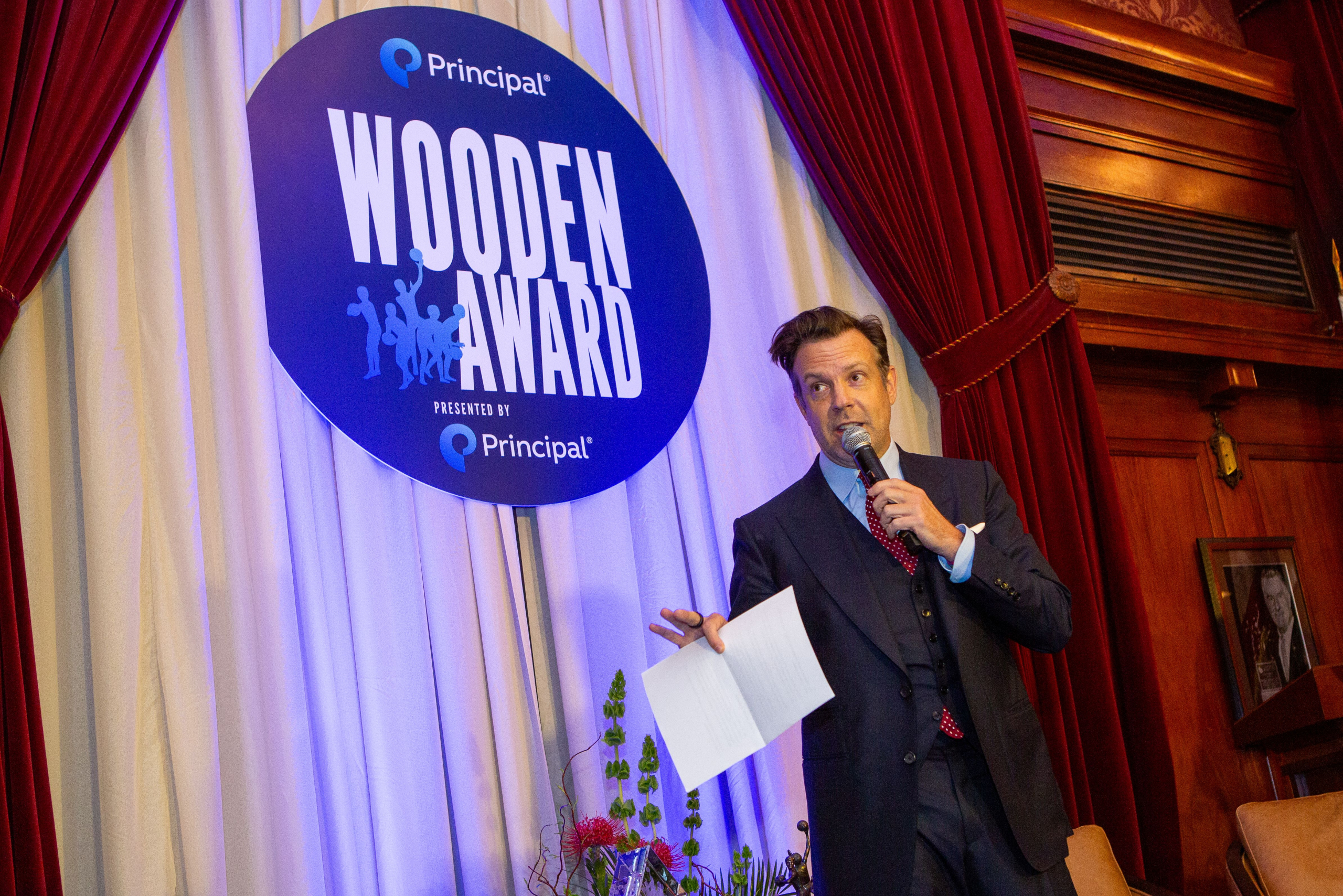 Jason Sudeikis at the Wooden Award Ceremony